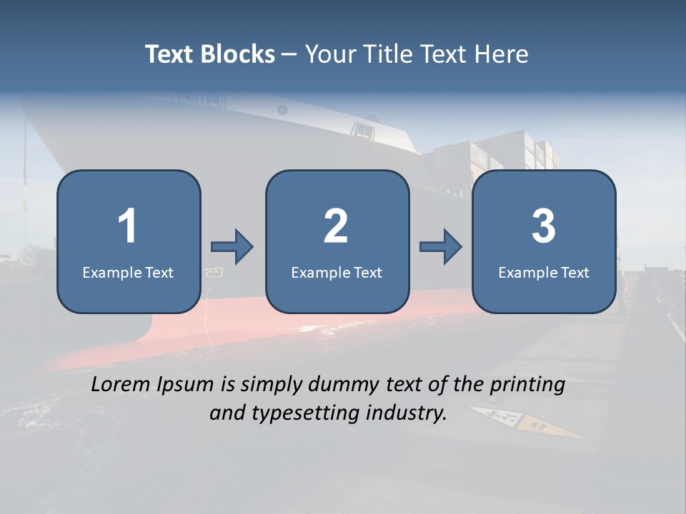 Red Vacation Rest PowerPoint Template