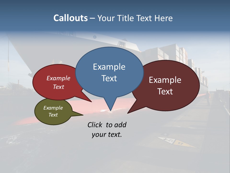 Red Vacation Rest PowerPoint Template