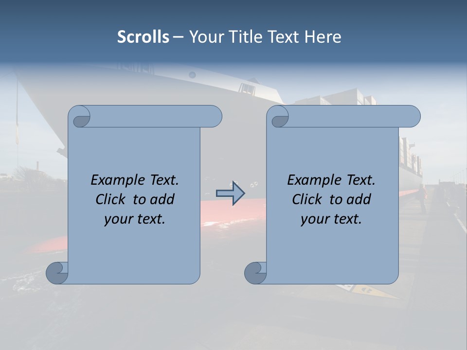 Red Vacation Rest PowerPoint Template