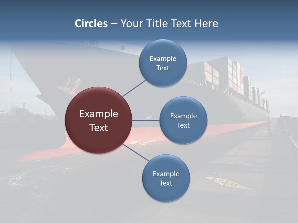 Red Vacation Rest PowerPoint Template