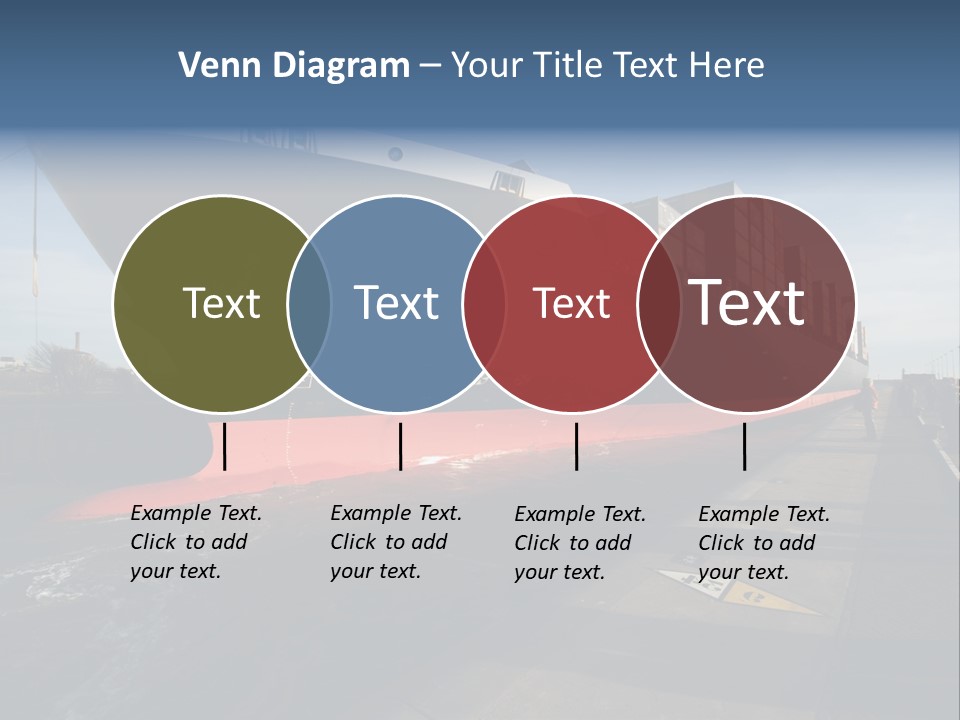 Red Vacation Rest PowerPoint Template