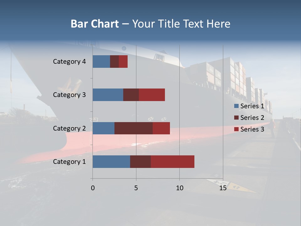 Red Vacation Rest PowerPoint Template