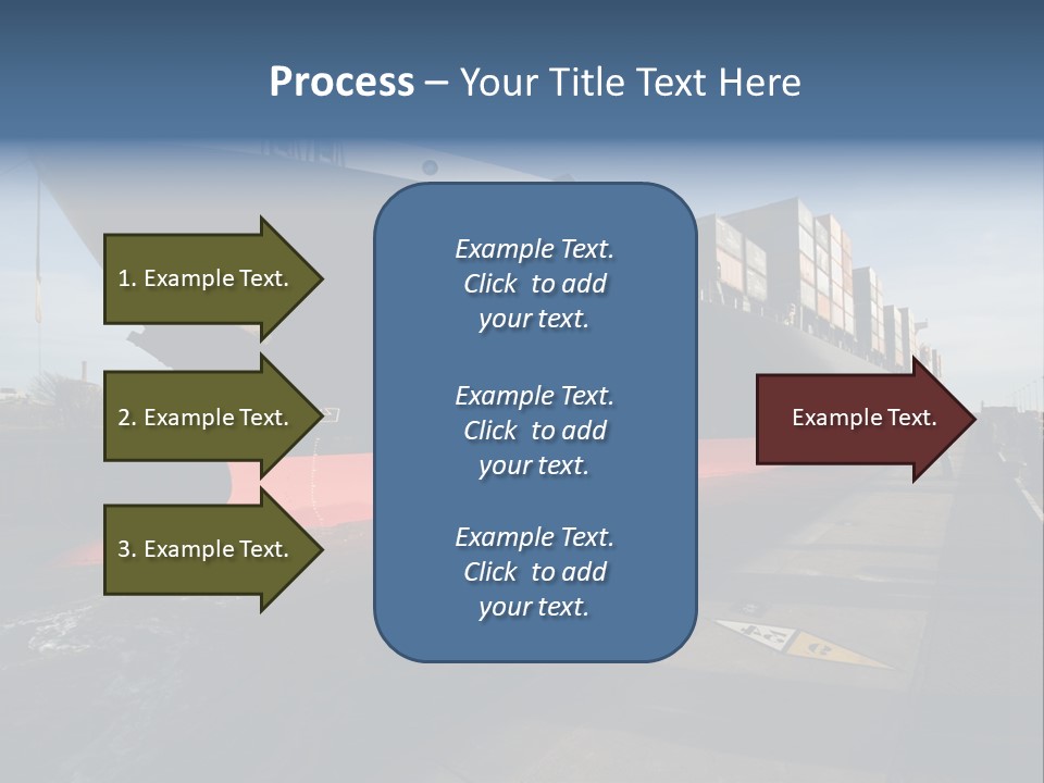 Red Vacation Rest PowerPoint Template