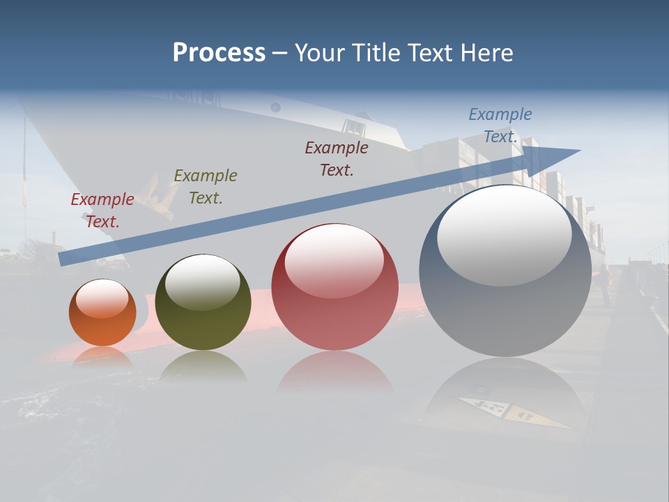 Red Vacation Rest PowerPoint Template