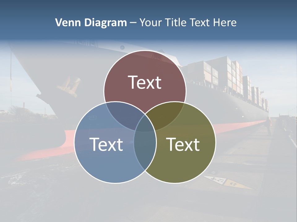 Red Vacation Rest PowerPoint Template