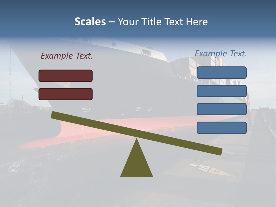Red Vacation Rest PowerPoint Template