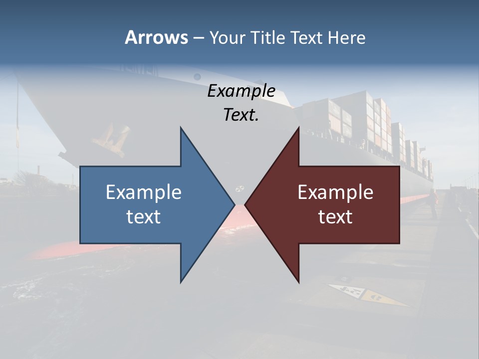 Red Vacation Rest PowerPoint Template