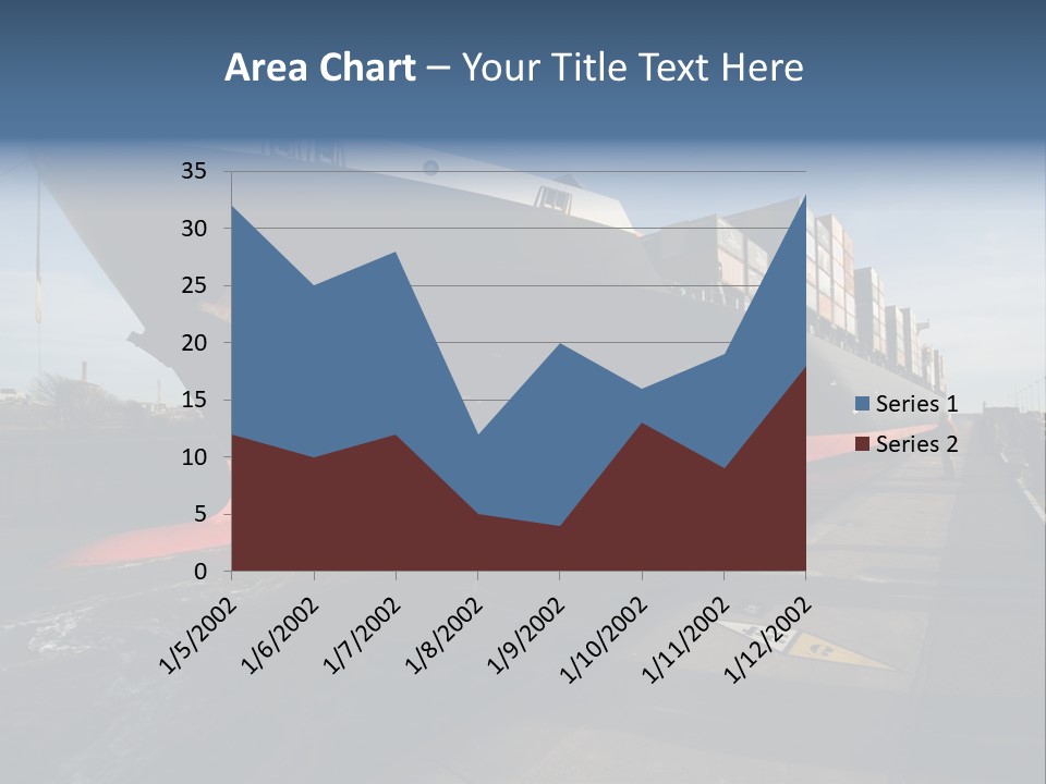 Red Vacation Rest PowerPoint Template