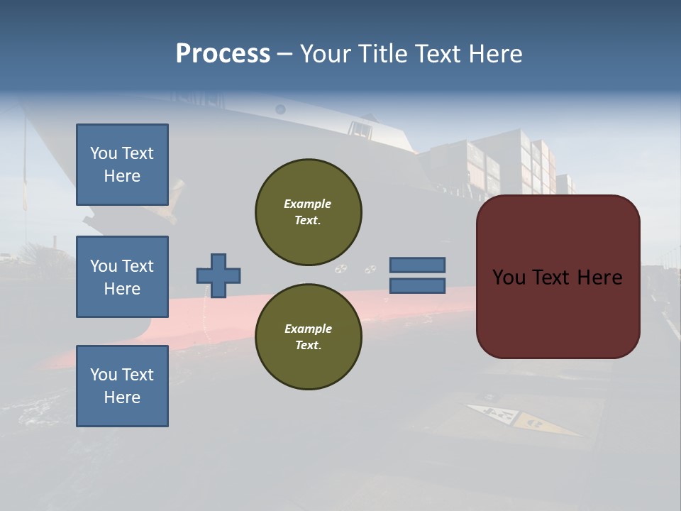 Red Vacation Rest PowerPoint Template