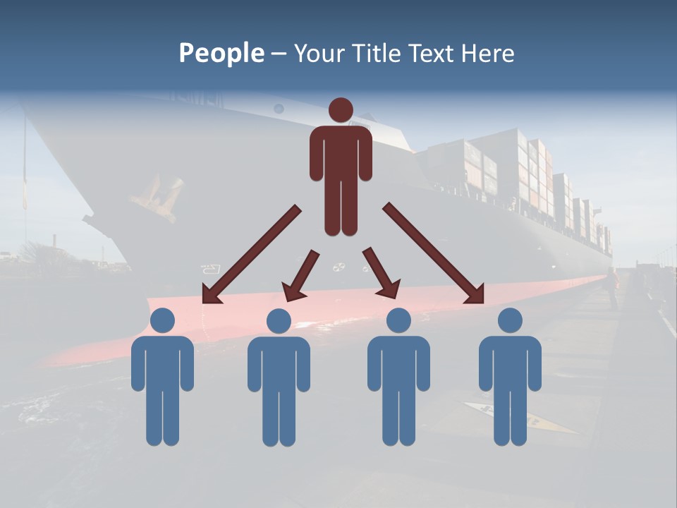 Red Vacation Rest PowerPoint Template