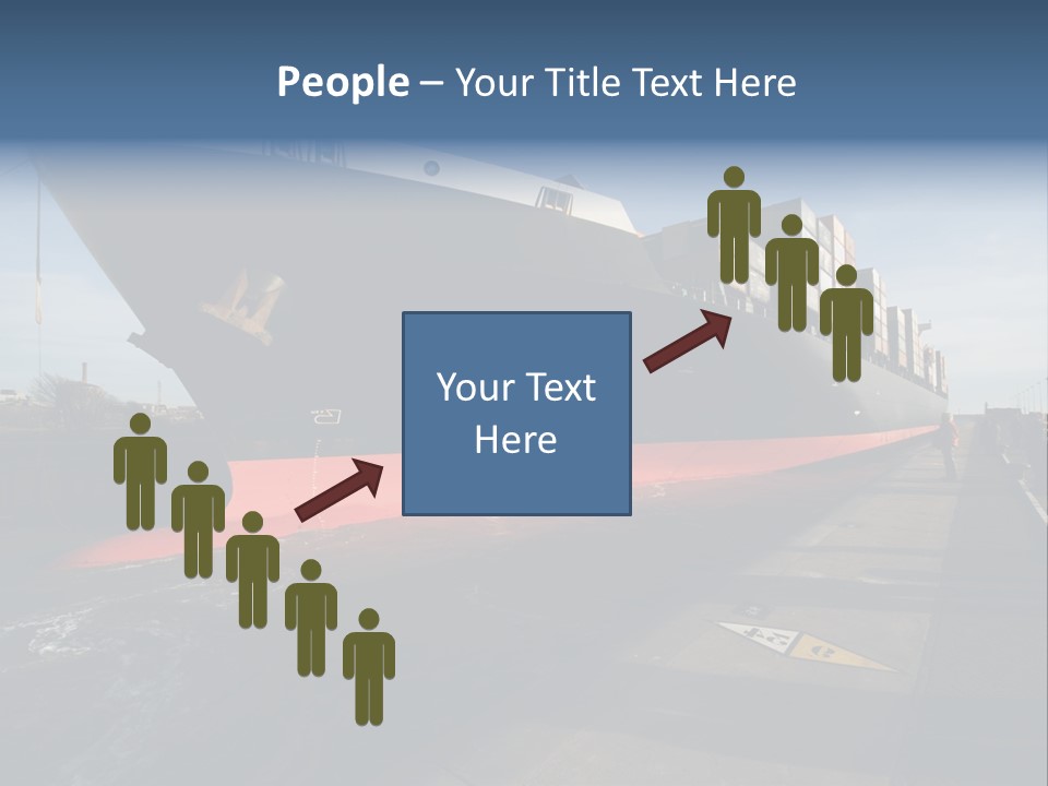 Red Vacation Rest PowerPoint Template