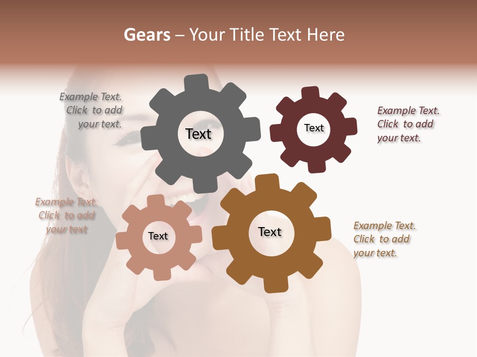 Lady Asian Touch PowerPoint Template