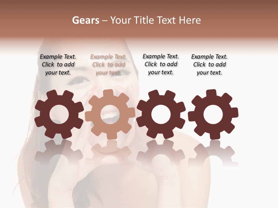 Lady Asian Touch PowerPoint Template