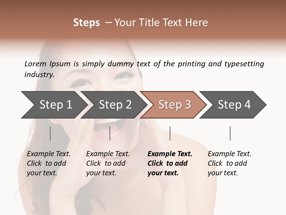 Lady Asian Touch PowerPoint Template