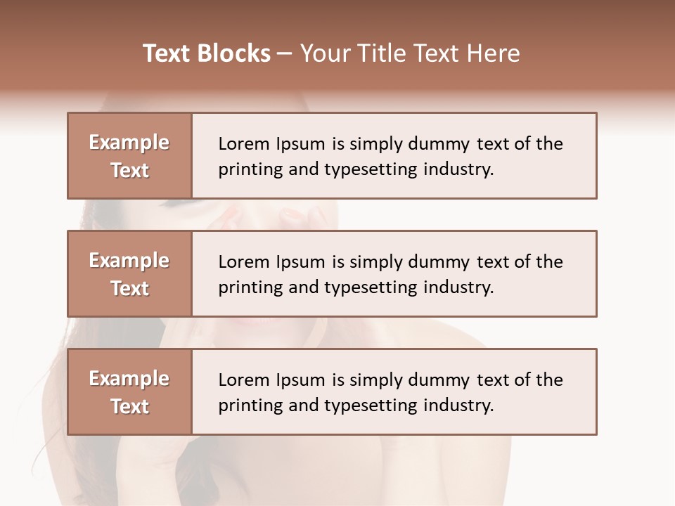 Lady Asian Touch PowerPoint Template