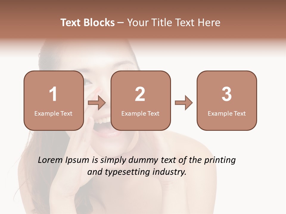 Lady Asian Touch PowerPoint Template