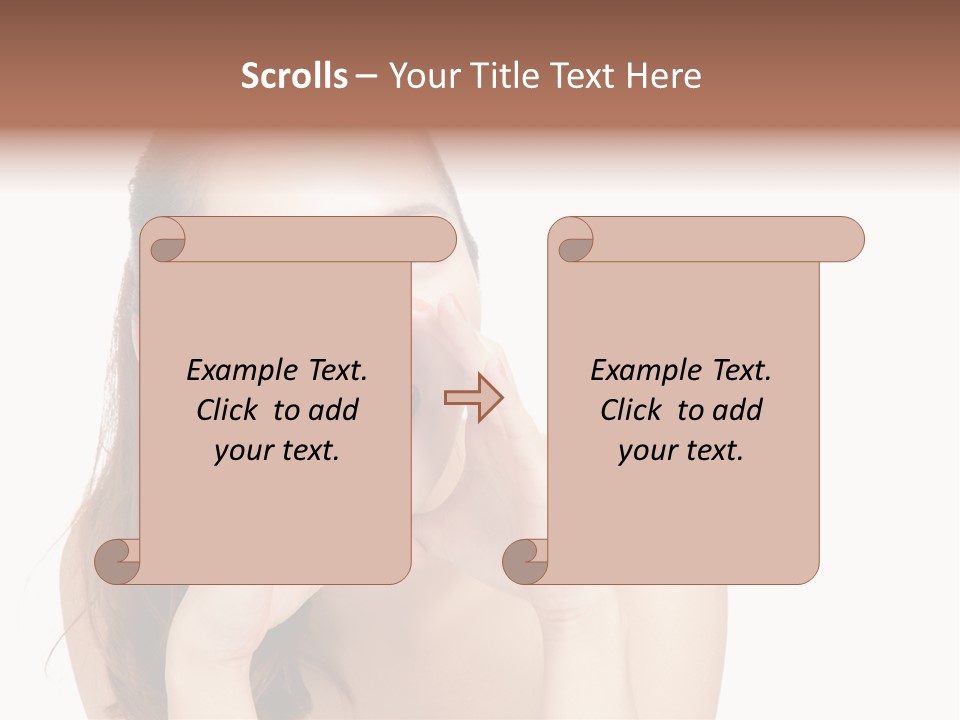 Lady Asian Touch PowerPoint Template