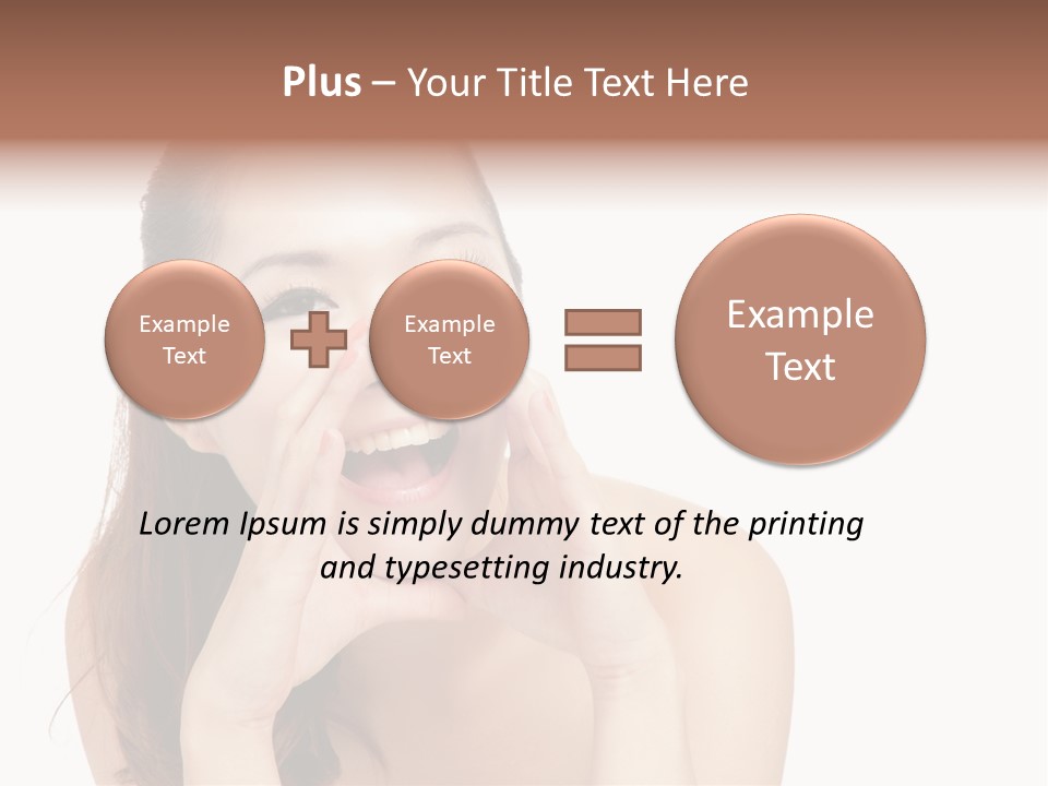 Lady Asian Touch PowerPoint Template