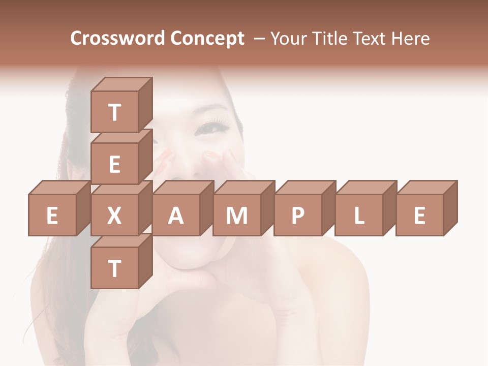 Lady Asian Touch PowerPoint Template