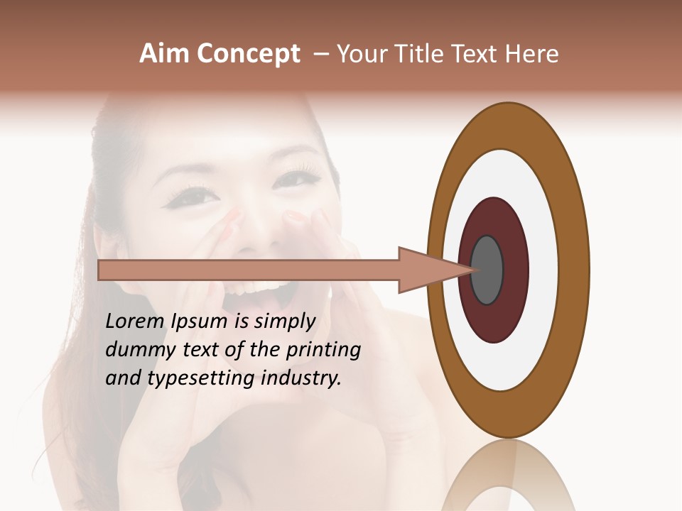 Lady Asian Touch PowerPoint Template