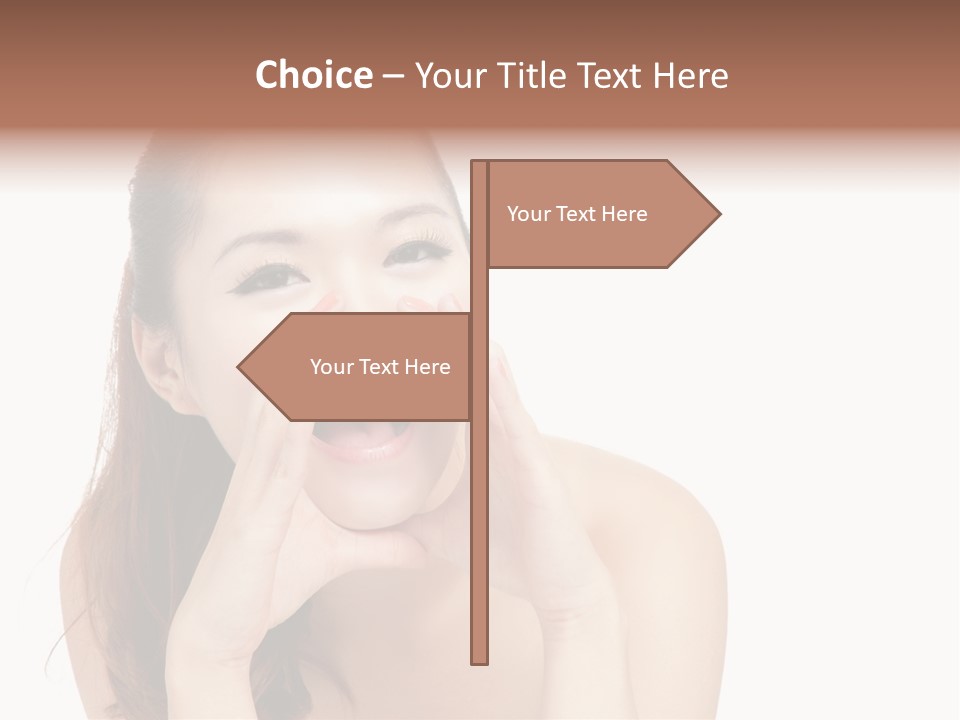 Lady Asian Touch PowerPoint Template