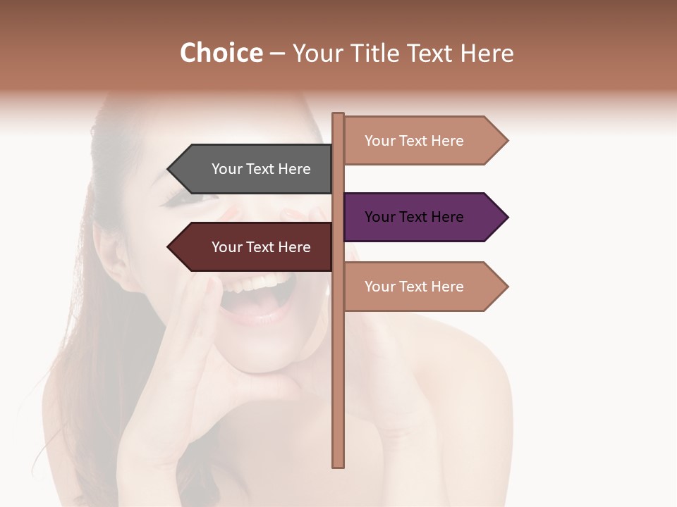 Lady Asian Touch PowerPoint Template