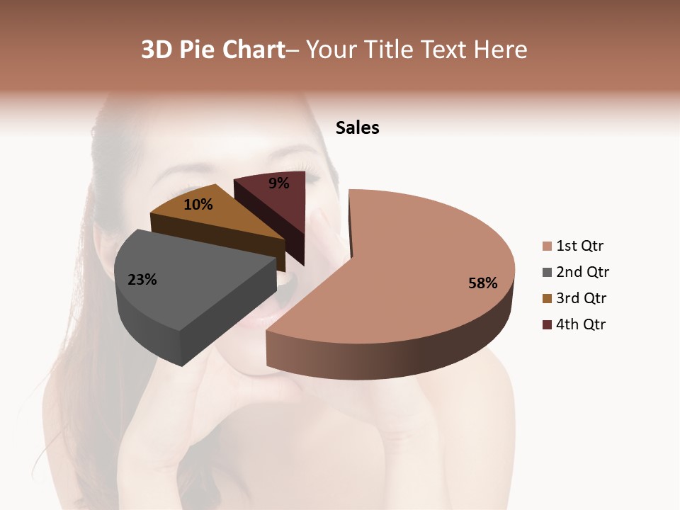 Lady Asian Touch PowerPoint Template