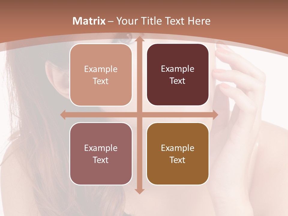 Skincare Happy Hair PowerPoint Template