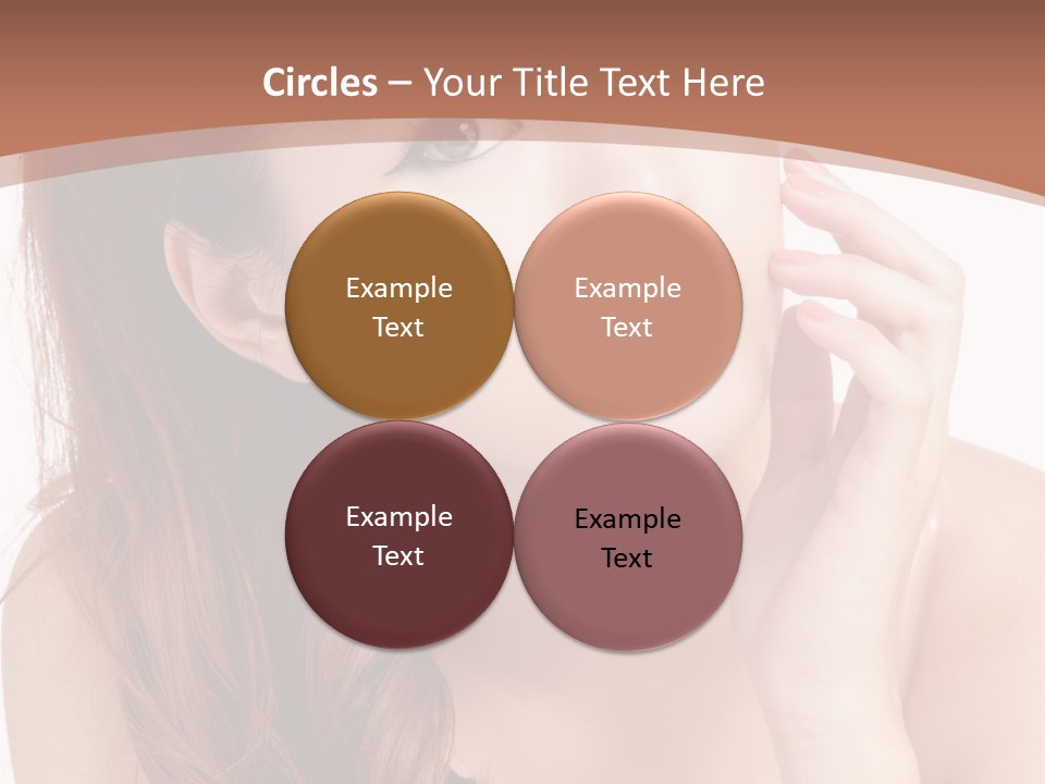 Skincare Happy Hair PowerPoint Template