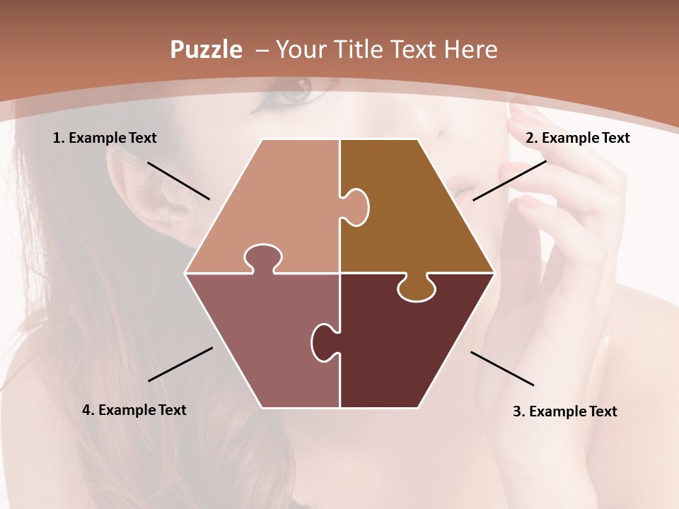 Skincare Happy Hair PowerPoint Template