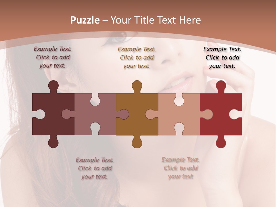 Skincare Happy Hair PowerPoint Template