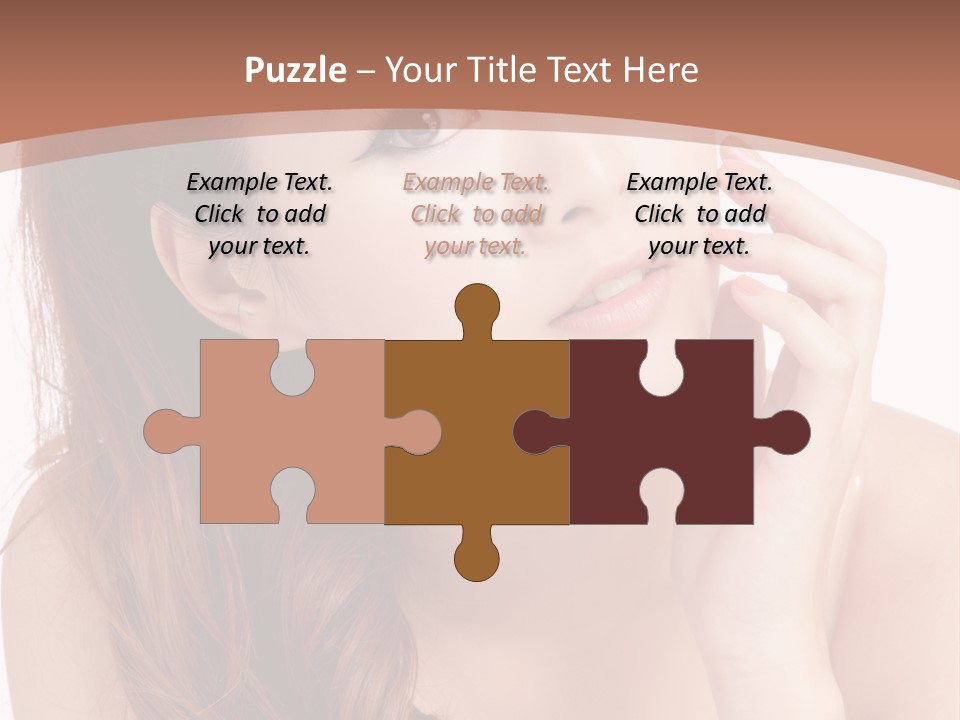 Skincare Happy Hair PowerPoint Template