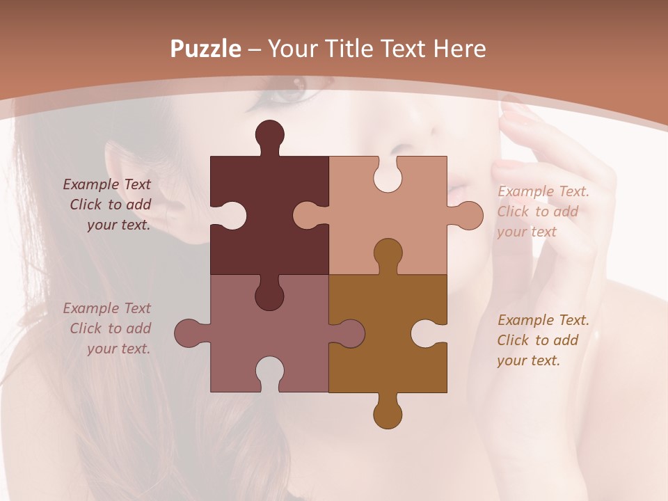 Skincare Happy Hair PowerPoint Template