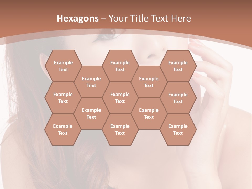 Skincare Happy Hair PowerPoint Template