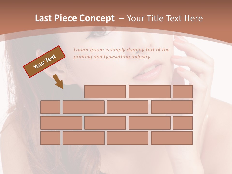 Skincare Happy Hair PowerPoint Template