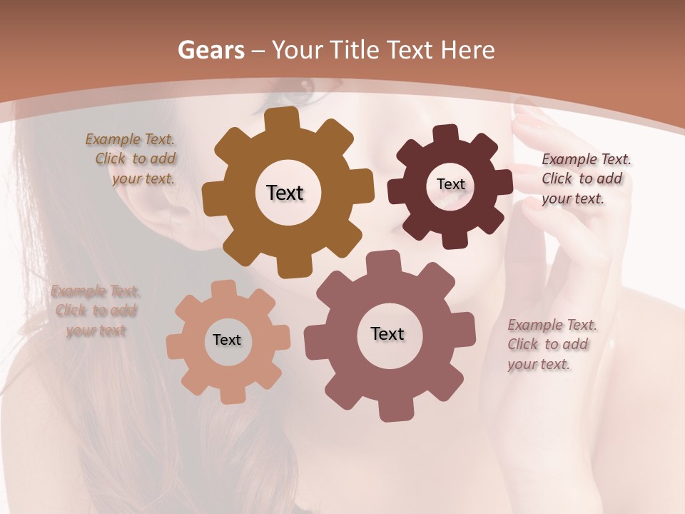 Skincare Happy Hair PowerPoint Template