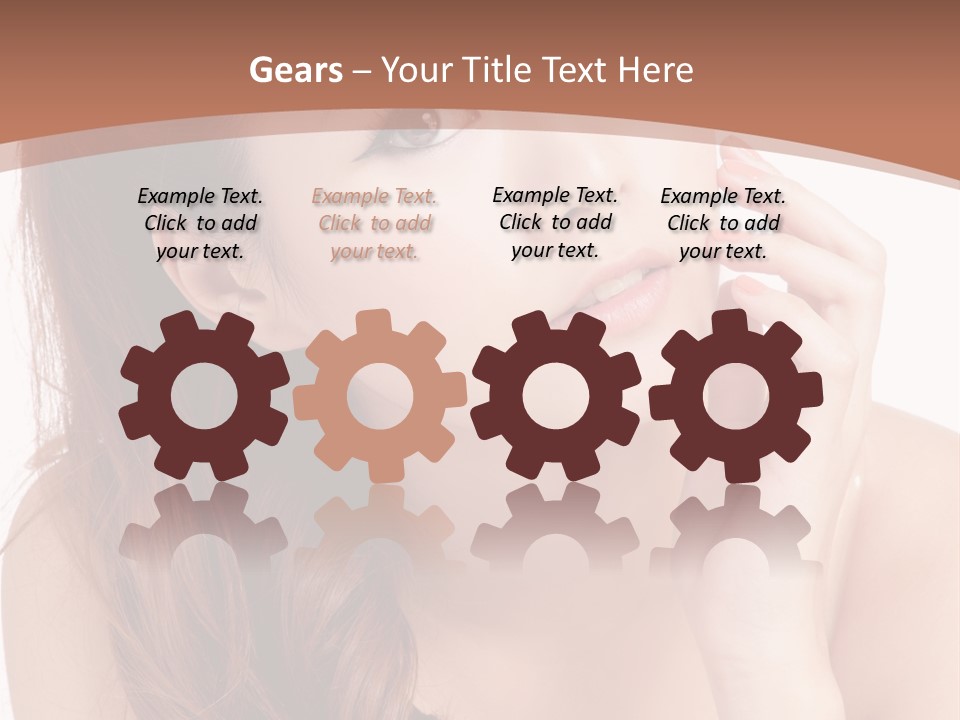 Skincare Happy Hair PowerPoint Template