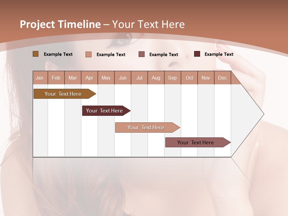 Skincare Happy Hair PowerPoint Template
