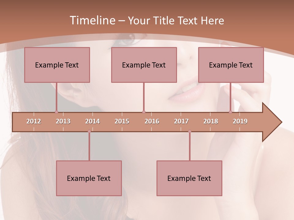 Skincare Happy Hair PowerPoint Template
