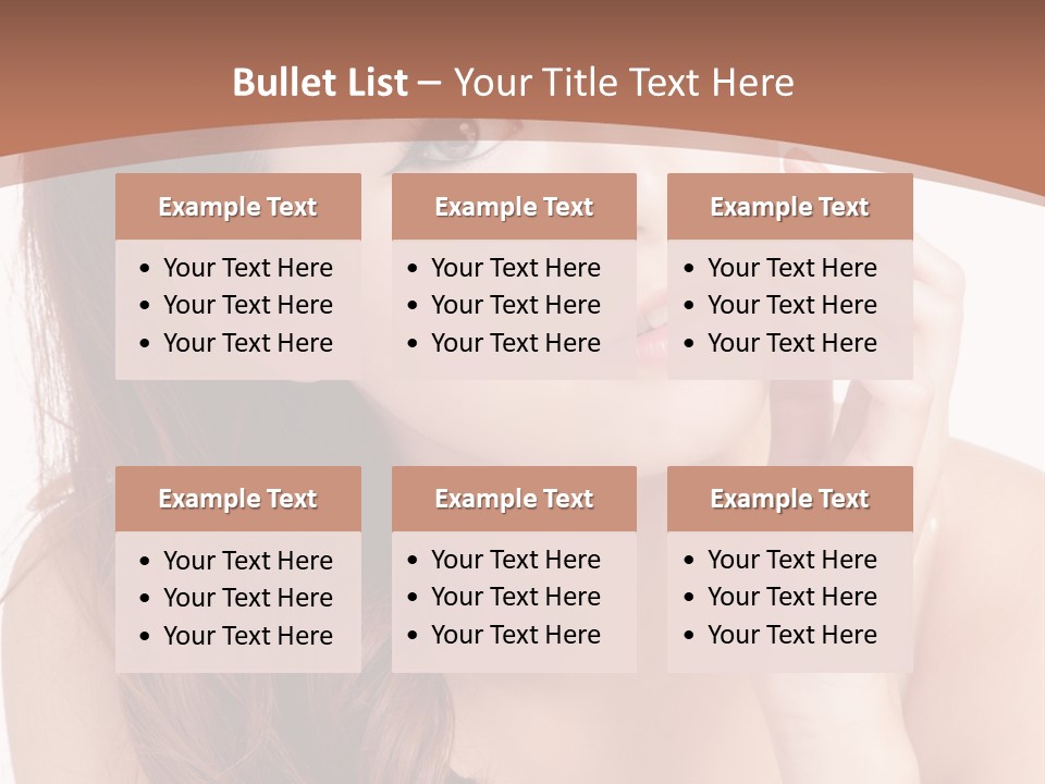 Skincare Happy Hair PowerPoint Template