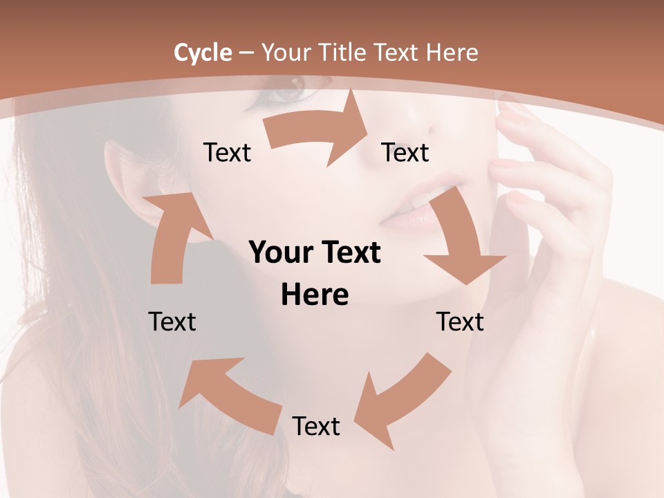 Skincare Happy Hair PowerPoint Template