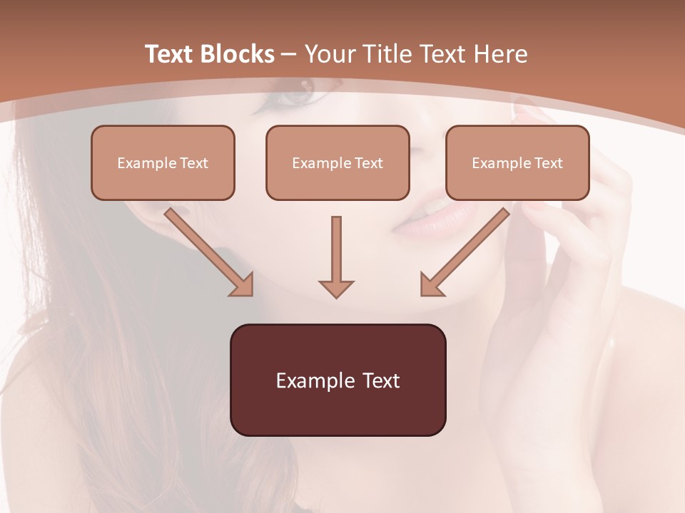 Skincare Happy Hair PowerPoint Template
