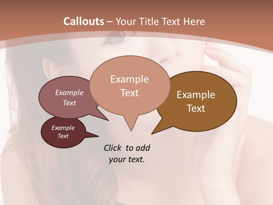 Skincare Happy Hair PowerPoint Template