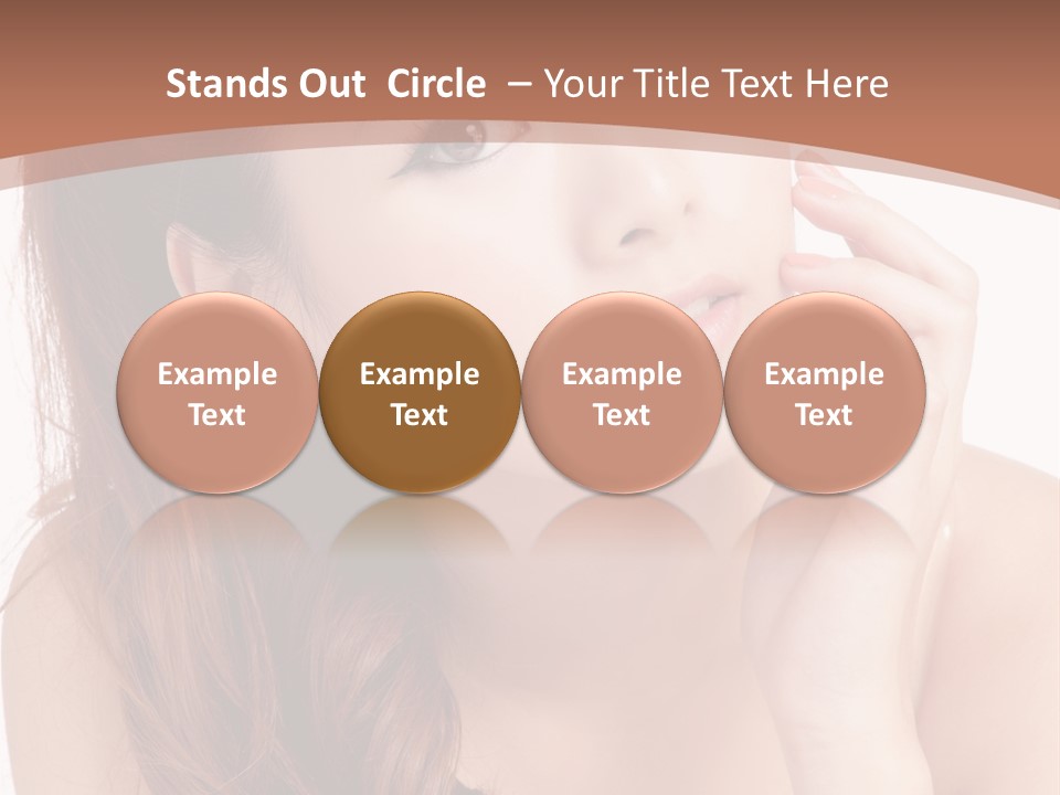 Skincare Happy Hair PowerPoint Template