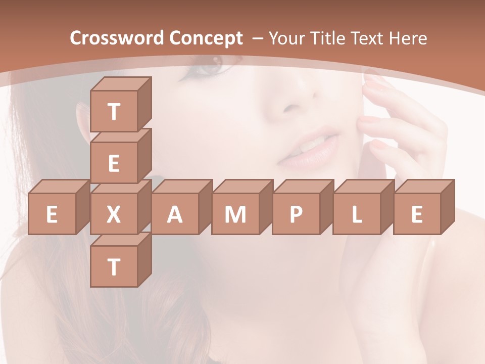 Skincare Happy Hair PowerPoint Template