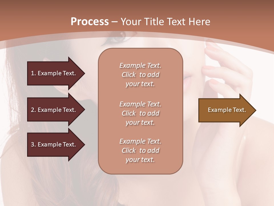Skincare Happy Hair PowerPoint Template