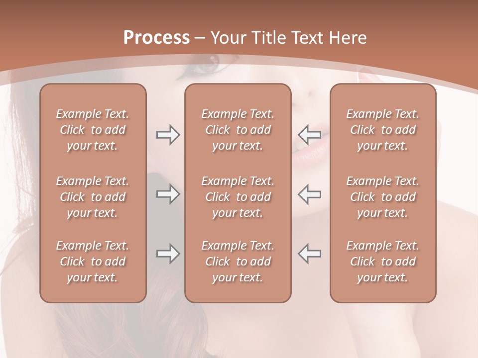 Skincare Happy Hair PowerPoint Template