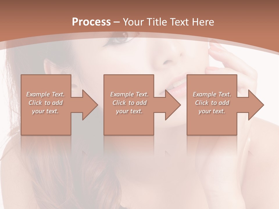 Skincare Happy Hair PowerPoint Template