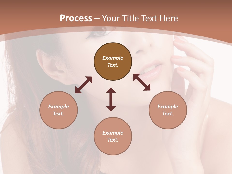 Skincare Happy Hair PowerPoint Template