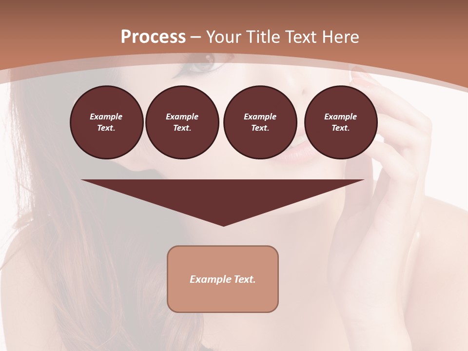 Skincare Happy Hair PowerPoint Template